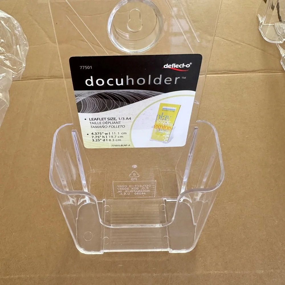 Transparent Document Holder